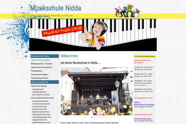 musikschule-nidda.de - Musikschule Nidda