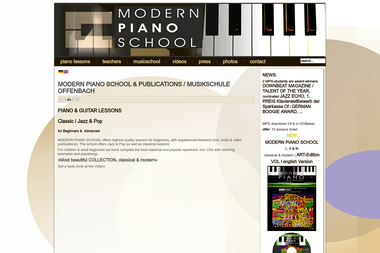 modern-piano-school.de - Musikschule Offenbach Am Main