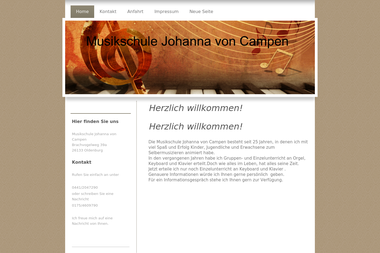 musikschule-von-campen.de - Musikschule Oldenburg