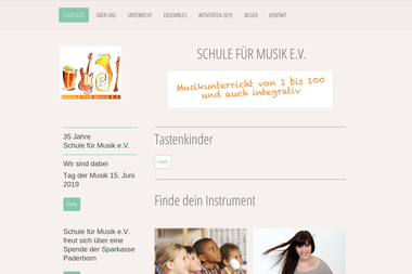 schulefuermusik.jimdo.com - Musikschule Paderborn