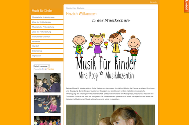 musik-fuer-kinder.info - Musikschule Papenburg