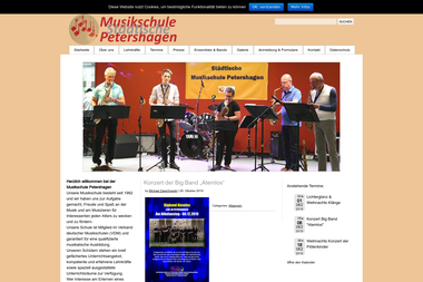musikschule-petershagen.de - Musikschule Petershagen