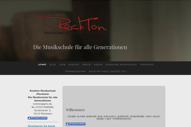 rockton-musikschule.de - Musikschule Pforzheim