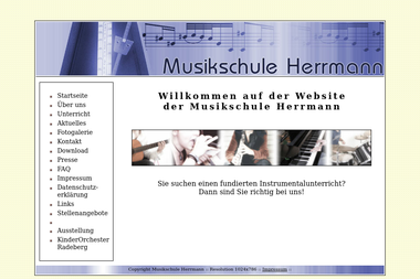 musikschule-herrmann.de - Musikschule Radeberg