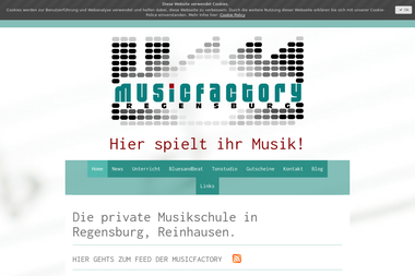 musicfactory-regensburg.de - Musikschule Regensburg