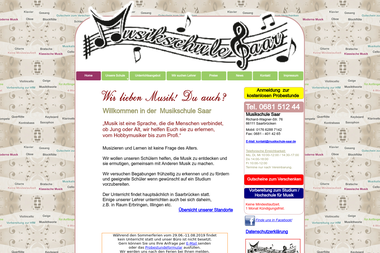 musikschule-saar.de - Musikschule Saarbrücken