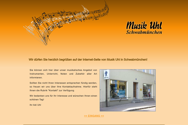 musik-uhl.de - Musikschule Schwabmünchen
