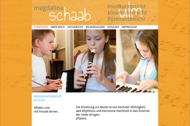 schaab-musikunterricht.de - Musikschule Ulm