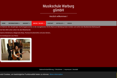 mu-wa.de - Musikschule Warburg