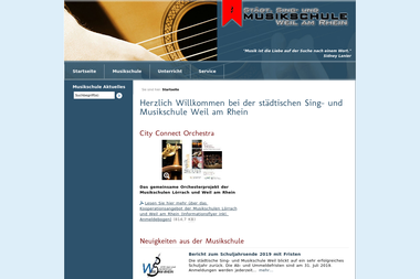 musikschule-weil-am-rhein.de - Musikschule Weil Am Rhein