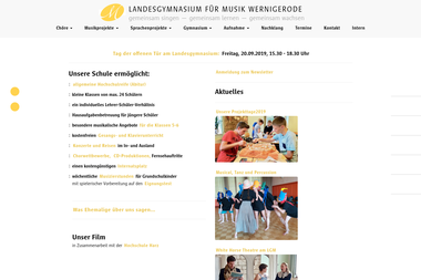 landesgymnasium.de - Musikschule Wernigerode
