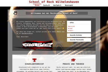 schoolofrock-whv.de - Musikschule Wilhelmshaven