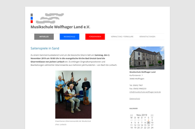 musikschule-wolfhager-land.de - Musikschule Wolfhagen