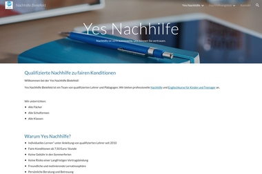 yes-nachhilfe-bielefeld.de - Nachhilfelehrer Bielefeld