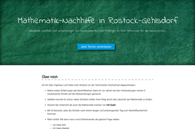 mathe-rostock.de - Nachhilfelehrer Rostock