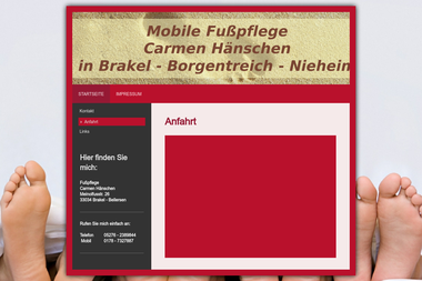 fusspflege-brakel.de/kontakt/anfahrt - Nagelstudio Brakel
