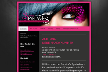 sandras-eyelashes.de - Nagelstudio Deggendorf