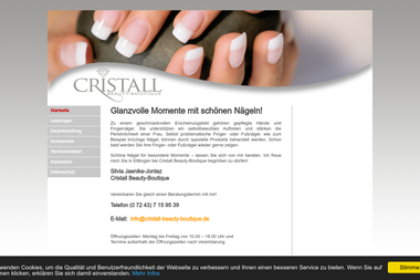 cristall-beauty-boutique.de - Nagelstudio Ettlingen