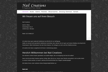 nail-creations.de - Nagelstudio Hann. Münden