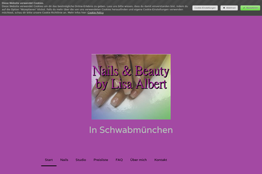 nails-beauty-by-lisa.jimdo.com - Nagelstudio Schwabmünchen