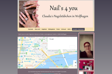 nails4you-claudia.de/kontakt-impressum - Nagelstudio Wolfhagen