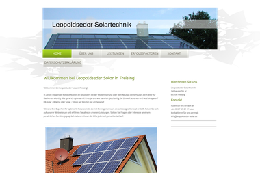 leopoldseder-solar.de - Ölheizung Freising