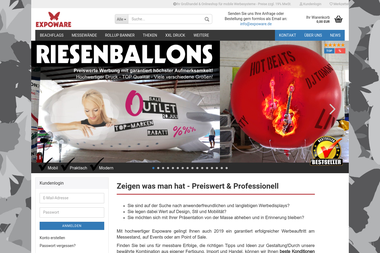 expoware-webshop.de - Online Marketing Manager Altenburg