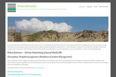 petra-schuster.de - Online Marketing Manager Augsburg