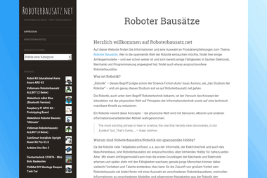 roboterbausatz.net - Online Marketing Manager Bad Salzuflen