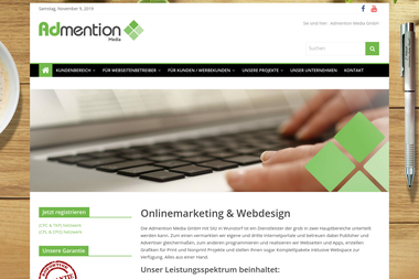 admention.de - Online Marketing Manager Dillenburg