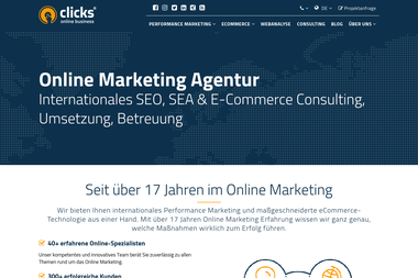 clicks.de - Online Marketing Manager Dresden