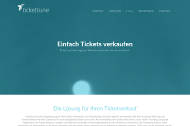tickettune.de/ticket-online-vorverkauf - Online Marketing Manager Eisenach