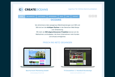 createoceans.com - Online Marketing Manager Emsdetten