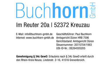 buchhorn-gmbh.de - Online Marketing Manager Frechen