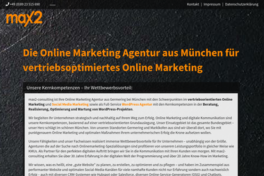 max2-consulting.de - Online Marketing Manager Germering
