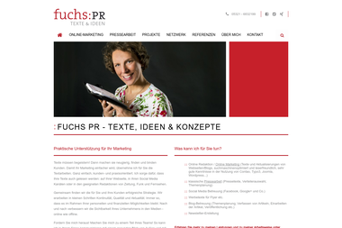 fuchs-pr.de - Online Marketing Manager Goslar