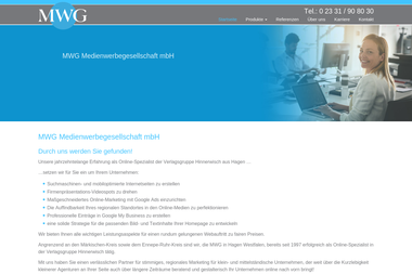 mwg-hagen.de - Online Marketing Manager Hagen