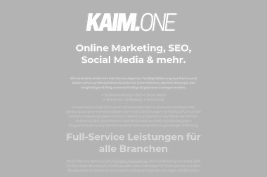 kaim.one - Online Marketing Manager Hamm