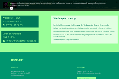 werbeagentur-karge.de - Online Marketing Manager Hoyerswerda
