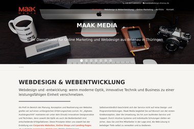 webdesign-ilmenau.de - Online Marketing Manager Ilmenau
