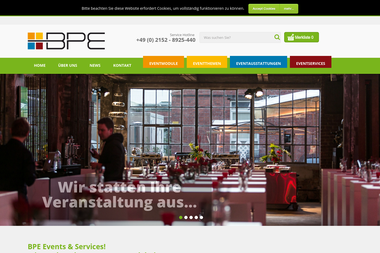 bpe-event.de - Online Marketing Manager Kempen