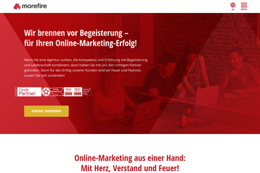 more-fire.com - Online Marketing Manager Köln