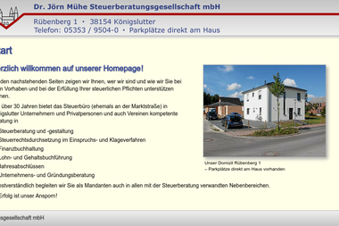 steuerberater-koenigslutter.de - Online Marketing Manager Königslutter Am Elm