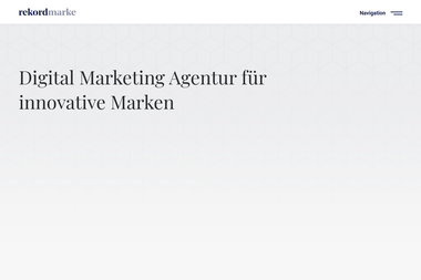 rekordmarke.de - Online Marketing Manager Leipzig