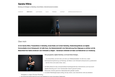 sandra-wilms.de - Online Marketing Manager Lemgo