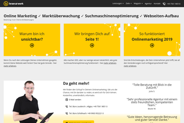brain-at-work.de - Online Marketing Manager Leutkirch Im Allgäu