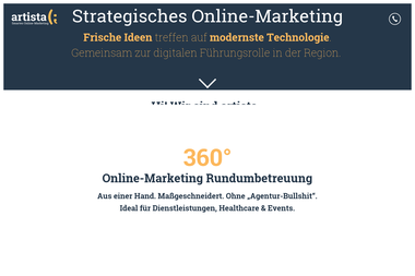 artista-online-marketing.com - Online Marketing Manager Leverkusen