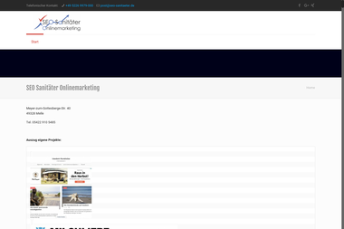 seo-sanitaeter.de - Online Marketing Manager Melle