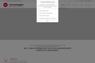 agentur-lanzinger.de - Online Marketing Manager Mühldorf Am Inn