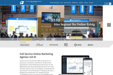 onlinesolutionsgroup.de - Online Marketing Manager München